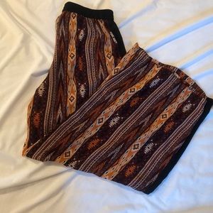 Umgee flowy tribal pants